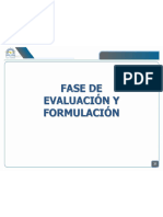 Proyectos en Fase de Evaluación y Formulación PDF