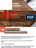 Company Profile Layanan Kesehatan RSCH