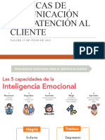 Técnicas de Comunicación para Atención Al Cliente