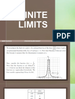 Intuitive Notions On The Infinite Limits