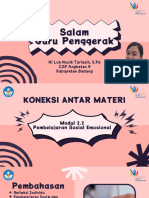 Koneksi Antar Materi Modul 2.2