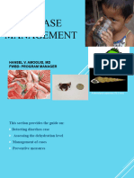 Roll Out FWBD CASE MANAGEMENT OF NOTIFIABLE DISEASES