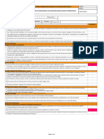 Formato de Verificación Condiciones de de Operación CCT