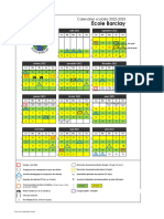 Calendrier 2022-2023 - Plan A - Élèves