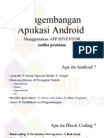 APP INVENTOR Pertemuan 1 