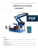 KS0488-X Keyestudio 4DOF Robot Arm Arduino Learning Kit