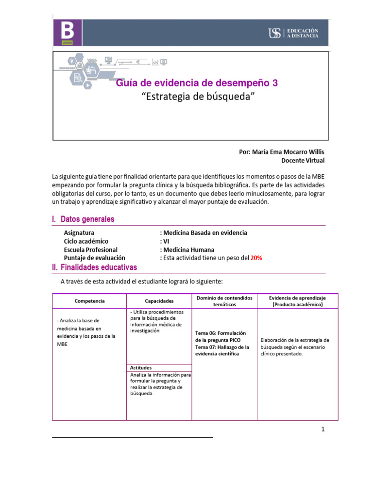 Estrategia de Búsqueda en MBE | PDF | Evidencia basada en medicina ...