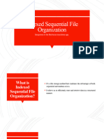 Indexed Sequential File Organization