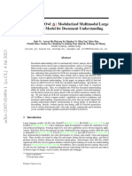 Mplug-Docowl: Modularized Multimodal Large Language Model For Document Understanding