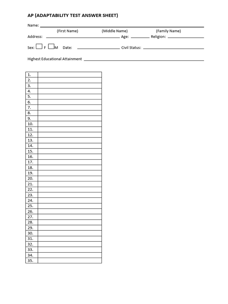 ap-answer-sheet-pdf