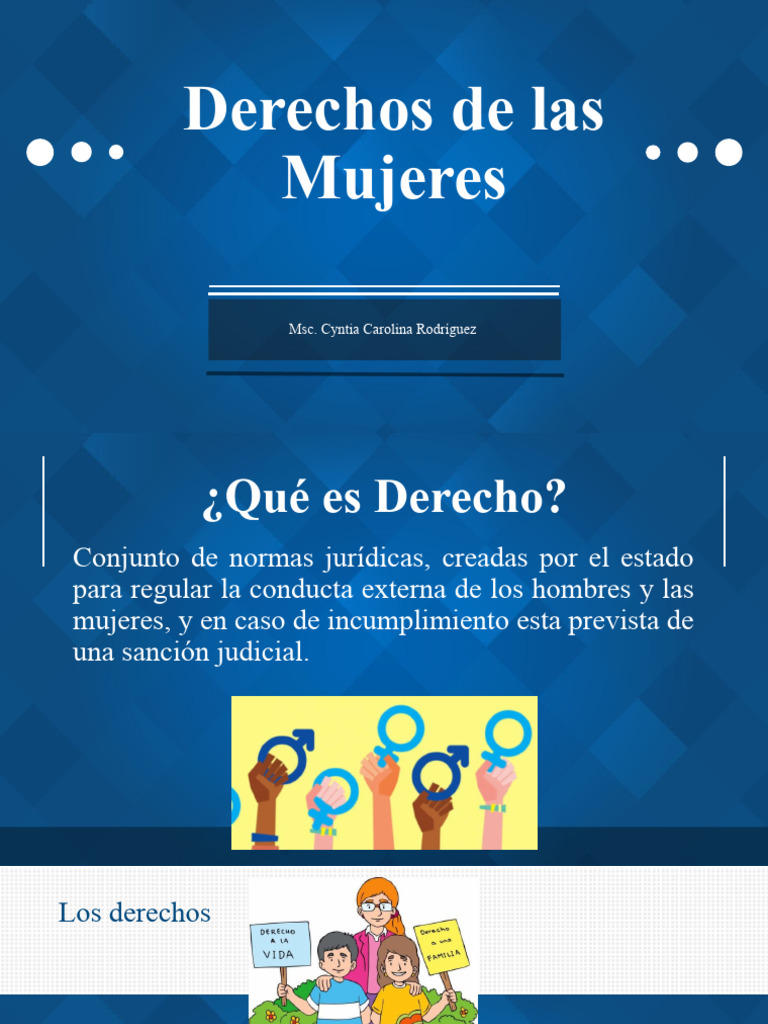 Derechos de Las Mujeres | PDF | La violencia contra las mujeres ...