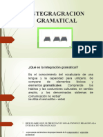 Integragracion Gramatical