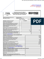 Quarterly Income Tax Return For Corporations, Partnerships and Other Non-Individual Taxpayers