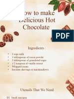 How To Make Delicious Hot Chocolate SILVI DWI NURLITA