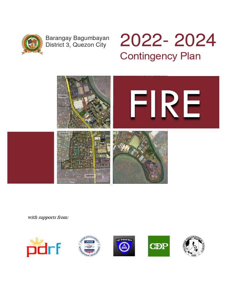 Bagumbayan Fire Contingency Plan 2022-2024 | PDF | Emergency Management ...