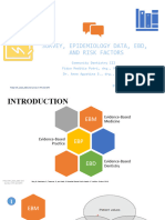 Survey, Epidemiology Data, Ebd, and Risk Factors