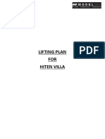 Lifting Plan