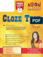 CLOZE TEST Fully Revised For SSC, Bank Exams & Other Competitive