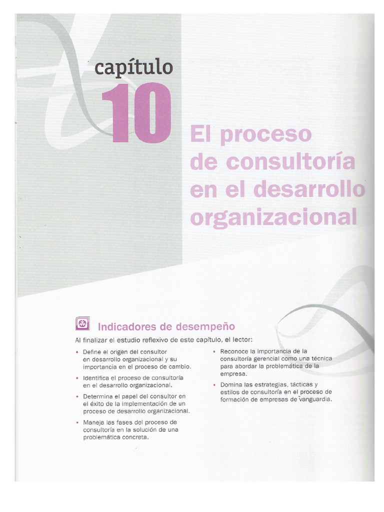 Consultoria Capitulo 10 | PDF