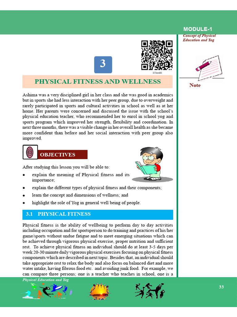 Module For Phy Fitness and Wellness PDF Physical Fitness Skeletal