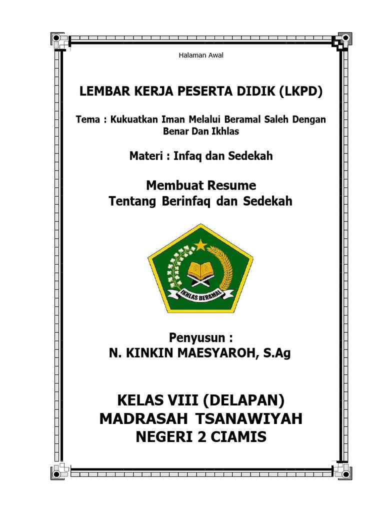 Modul Lkpd Jilid 1 Pdf