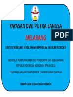 Kawasan Dilarang Merokok