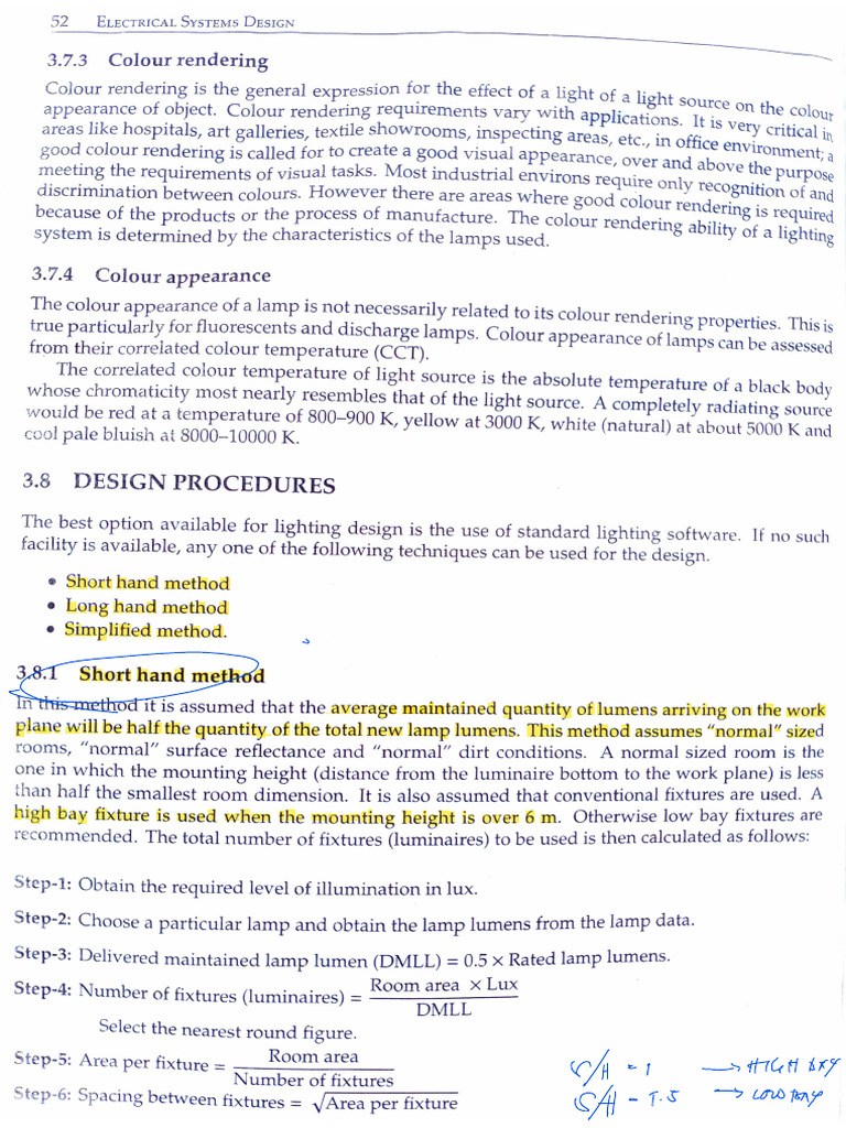 Lighting Design Procedure 07102023 PDF Lighting