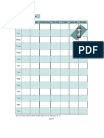 Teaching Reflections Finch WEEKLY MONTHLY PLANNER