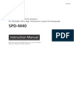 Instruction Manual SPD-M40