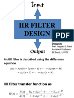 4 IIR Filter Design by YBP 22-09-2014