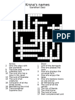 Krsna's Names Word Search2