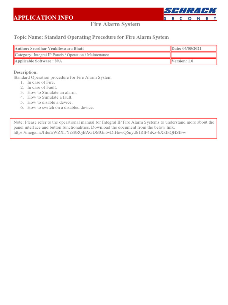 Standard Operating Procedure | PDF | Systems Engineering | Software ...