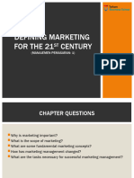 Defining Marketing For The 21the Century