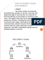 Intro To Supply Chain