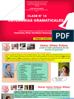 Clase 13 - Categorias Gramaticales