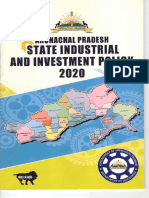 Arunachal Pradesh State Industrial & Investment Policy - 2020 - Compressed-Compressed