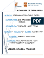 2da Tarea 2do Parcial Tesis Sobre Flagrancia - de León 3°B