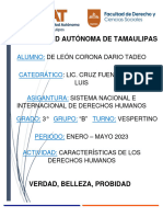 Características de Los DH - de León Corona Dario Tadeo 3° B