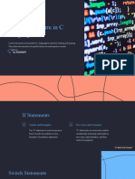 Control Structure in C Language