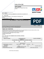 GTPL KCBPL Invoice 26.11.2023