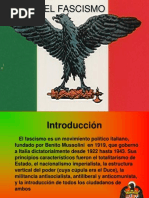 EL FASCISMO 1 Bimestre