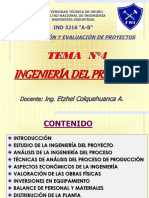 Tema N°4 - Ingeniería Del Proyecto