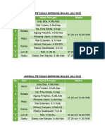 jadwal SKRINING BULAN JULI