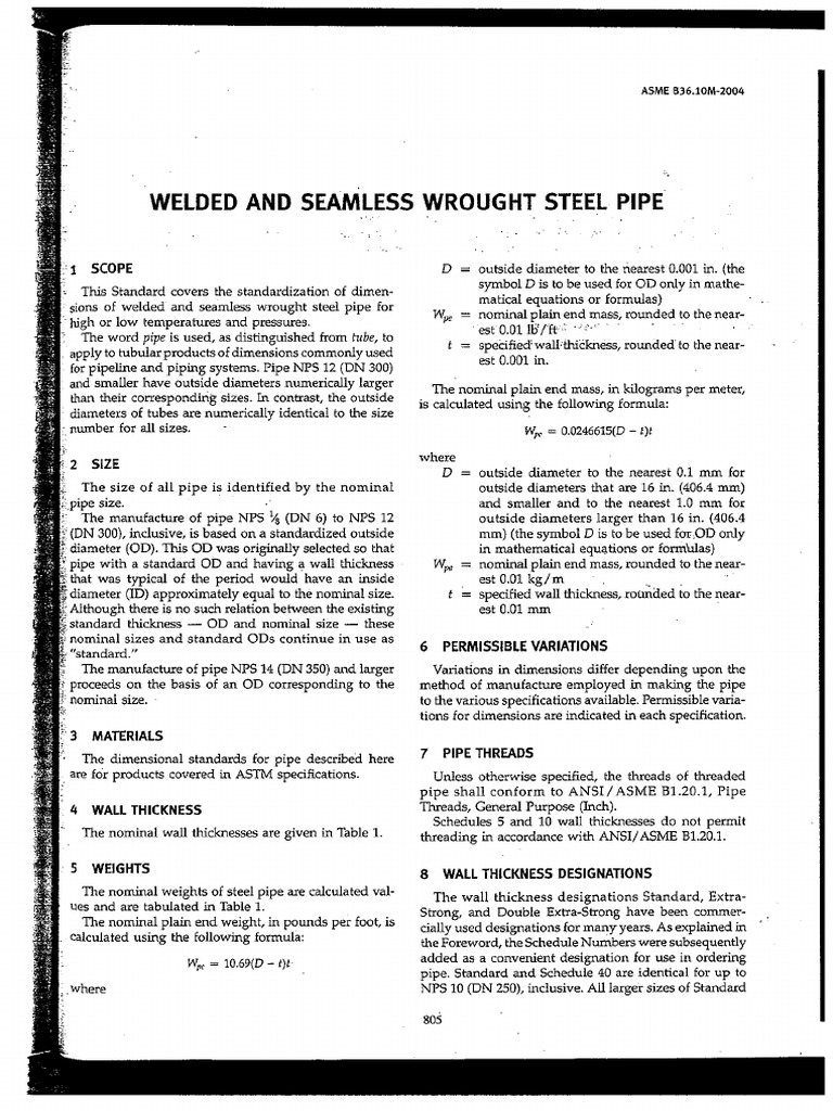 Asme b36 10m 2004 pdf