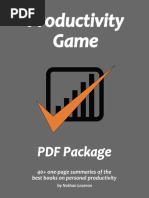 SAMPLE Productivity Game PDF Package