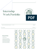 Internship Work Porfolio (Scent Journer)