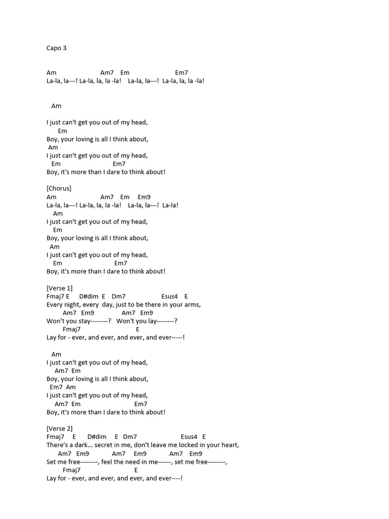 Cant get you out of my head pdf
