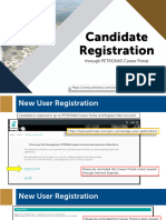 Guideline On PETRONAS Career Portal - Candidate Registration