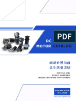 DC Brushed Motor Catalog From BG Motor
