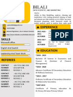 Sample CV Made
